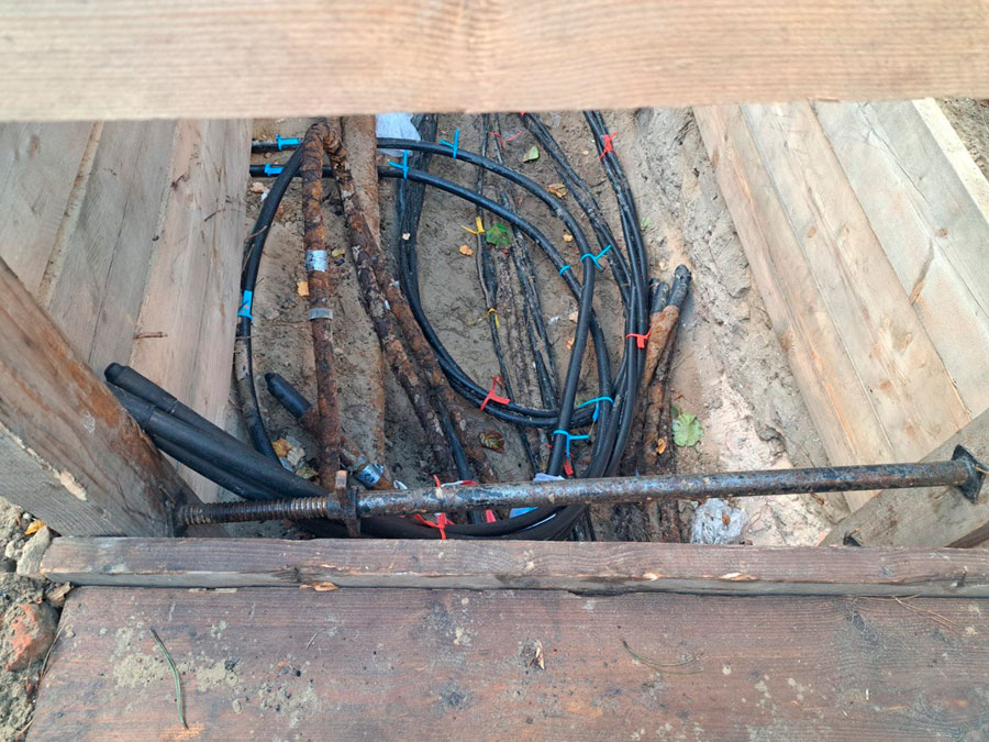 Kabel- und Leitungsverlegung