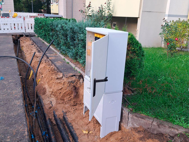 Tiefbau für Hausanschlüsse und Trassen